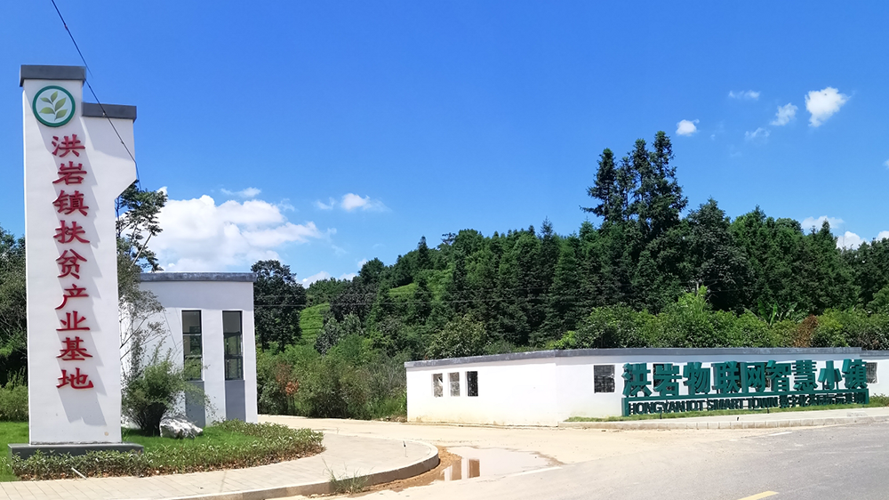 数字乡村示范样板工程：洪岩物联网智慧小镇 